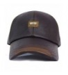 GESDY Vintage Adjustable Leather Baseball in Men's Baseball Caps