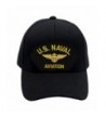 Patchtown US Naval Aviation Hat/Ballcap (Black) Adjustable One Size Fits Most - C0189KH080S