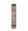 Capelli New York navajo stripes brushed woven blanket scarf With fringe - Warm Combo - CP124SD4I09