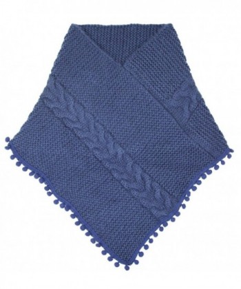 Womens Knitted Infinity Collar Scarf