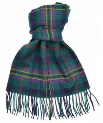 Lambswool Scottish Kennedy Modern Tartan Clan Scarf Gift - CP118SCF8KB