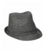 Haggar Men's Donegal Fedora - Black - CL11N2IPY7N