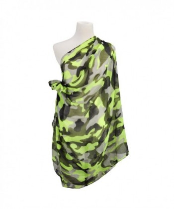 Women Voile Scarves Seasons Camouflage