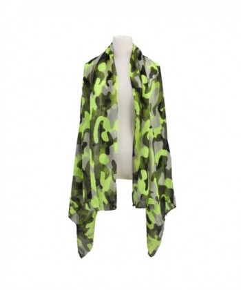 Women Voile Scarves Seasons Camouflage in Wraps & Pashminas