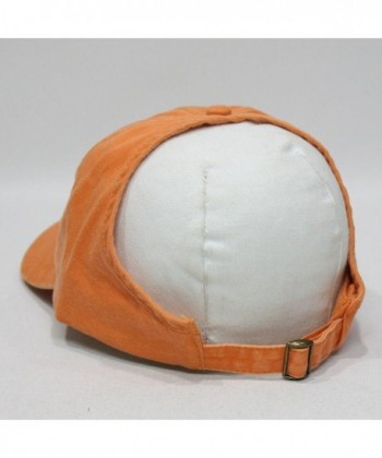 Ponytail Washed Brushed Adjustable Baseball in Women's Baseball Caps