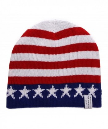 TopHeadwear USA Flag Knitted Beanie