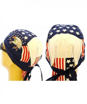 Buy Caps and Hats Patriotic American Flag Skull Cap Headwrap One Size Multicolor - C611VP8NM3Z