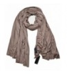 Sale $32.99 Fluxus Nomad Scarf Taupe Oprah's Must have List Unisex Wrap Shawl Cotton - CC12NQZLZLC