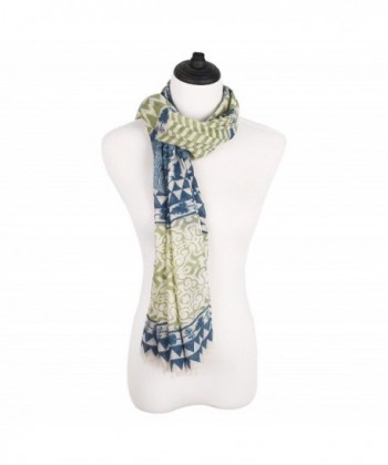 Elegant Bohemian Paisley Floral Tribal in Fashion Scarves