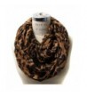 Scarfand's Animal Print Infinity Scarf Wrap Collection - Leopard Brown - CZ18767AM43