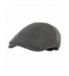 WITHMOONS Simple newsboy Hat Flat Cap SL3026 - Gray - C511UL8V8Q3