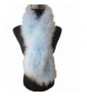 Real Ostrich Feather Fur Scarf Warm fluffy - Light Blue - CJ185UKRIWY