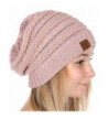 Plum Feathers Stretch Ponytail Metallic in Women's Skullies & Beanies