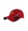 Manchester United Hat Cap Adjustable Rhinox Group Cap MUFC 100 % Cotton Garment Wash - RED 1769 - CK12M94WCF7