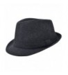 Classic Gangster Stain-Resistant Crushable Gentleman's Fedora - 04_grey - CA12O7VH3XE