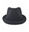 Classic Gangster Stain Resistant Crushable Gentlemans in Men's Fedoras