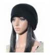 JOLLYCHIC Women's Loose Brief Rib Knit Dome Hat Beanie Black 2 - CP12NDT087A