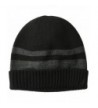 Nautica Men's Striped Hat With Ribbed Cuff - Black/Multi - CQ186NRL8R5