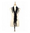 Fashion Romantic Scarf Tassels Black in Fashion Scarves