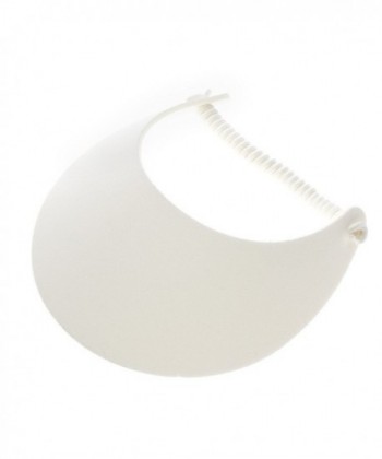 Spring Lace White Adjustable Visor - C412E3BF6ST