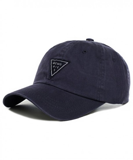 Vmevo Unisex Unconstructed Cotton Dad Hat Adjustable Letters Baseball Cap - Navy Blue(one) - CD185EWZSGR