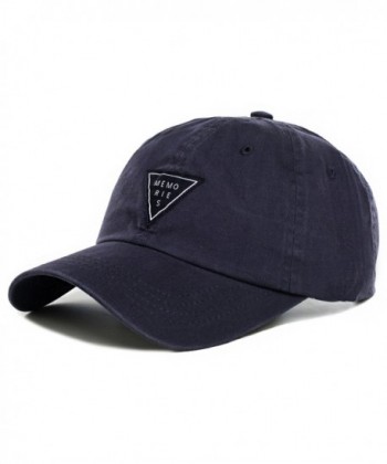 Vmevo Unisex Unconstructed Cotton Dad Hat Adjustable Letters Baseball Cap - Navy Blue(one) - CD185EWZSGR