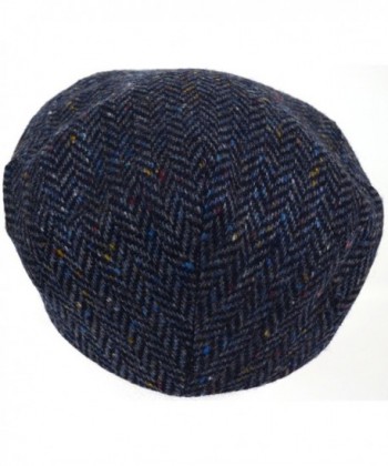 House Cambridge Shooting Woolen Herringbone in Men's Newsboy Caps