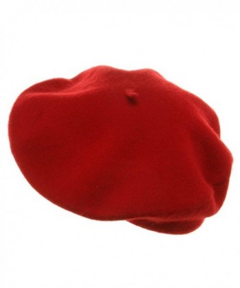 Private Island Wool Beret Red