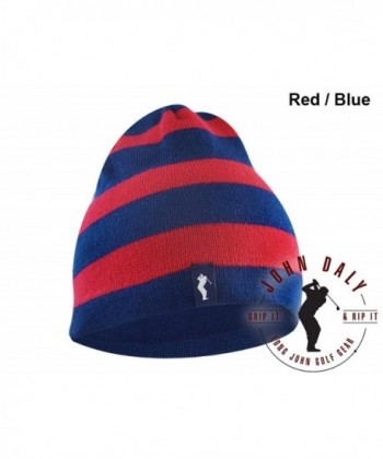 John Daly Reversible Striped Beanie in Men's Skullies & Beanies