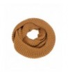 HDE Women's Knit Infinity Scarf Winter Warm Thick Neck Wrap Circle Loop Scarf - Mustard Yellow - CK187I8OUTS