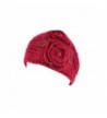 Wholesale Princess Women's Crochet/Knitted Head wrap - Dark Red - CN11VH0S6C3