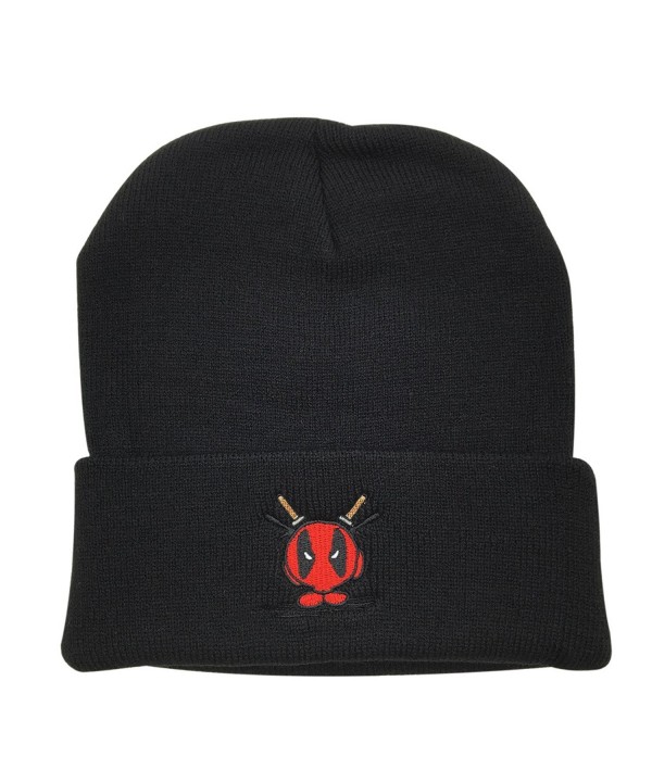 CZZYTPKK Anime Warm Winter Hat Knit Beanie Skull Cap Embroidered Soft Headwear Unisex - Black - CY18808Z5OI