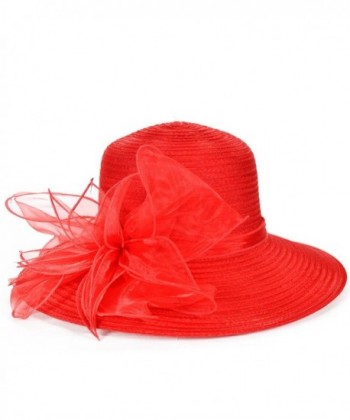 VECRY Kentucky Church Cloche Leaf Red