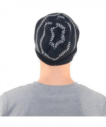 Black Slouch Beanie Skull Winter