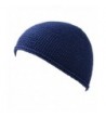 CHARM Casualbox Skull Cap Beanie Hat Kufi Hand Made - 2 Sizes - Navy - CE180W0QMTL