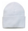 Joe's USA Knit Beanie Caps in 24 Different Colors - White - CY11APLGZLX