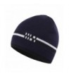 Connectyle Men's Daily Warm Winter Hats Thick Knit Beanie Cap With Lining Skull Cap - Navy Blue - CN12N26S58E