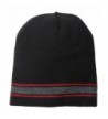 Wigwam Men's Retro Stripe Hat - Black/Red - CG115RKNZQV