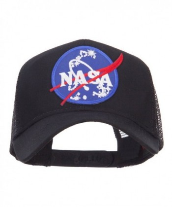 Lunar Landing NASA Patched Mesh Back Cap - Black - C511ND5BH5N