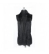 Luxurious & Elegant Angora/Rabbit Fur Knit Neck Wrap Boa Scarf Shawl -- Black - CV11BRM3NB5