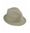 MLN Men's Basic Fedora Ivory - CX126MNOBHN