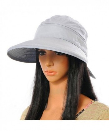 Kafeimali Baseball Caps Woman Bowknot Summer Dual Purpose Hats - Gray - CH11ZYCBHGR