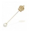 Q&Q Fashion Gold Royal Queen Crown Tiara Cross Lapel Stick Pin Tie Hat Scarf Badge Brooch - C312MFGNGG3