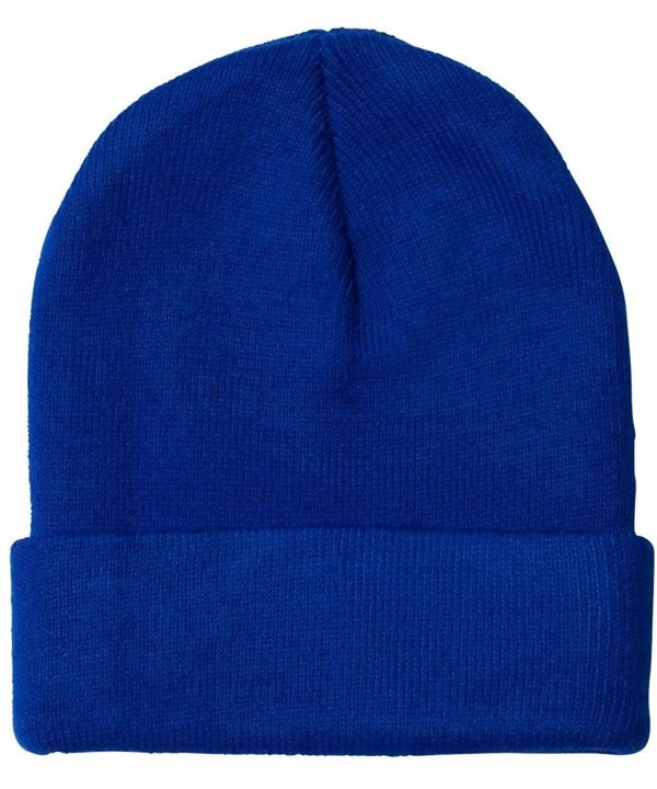 Bayside Knit Cuff Beanie - Royal Blue - CJ11CYQGZV3