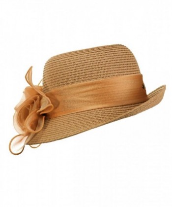 NYFASHION101 Ribbon Triple Cloche Bucket in Women's Bucket Hats