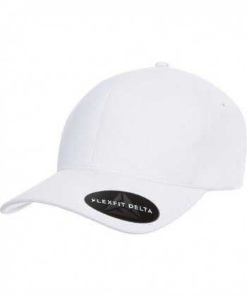 Flexfit Delta 180 Premium Baseball Cap - White - CX127JZ1X3X