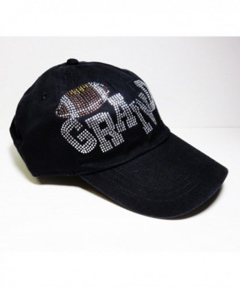 Rhinestone Football Grandma Baseball Headwear
