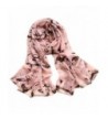 SACASUSA (TM) Fashion Scarf Marilyn Monroe Print Pattern Shawl Wrap (3 Style to Pick) - Pink - CR11FI5JD2F