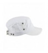 Mens Vintage Washing Military White in Men's Baseball Caps