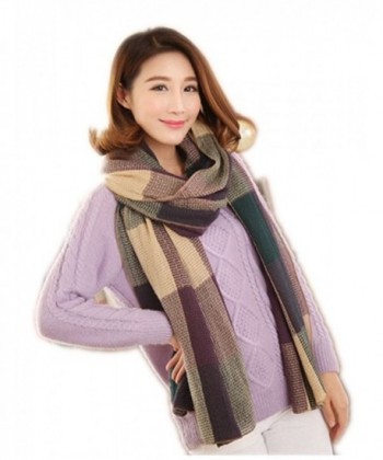 ViviClo Women's Stylish Super Warm Scarf Long Shawl Soft Blanket Wrap - 6-3 - CT12O3NDDJU